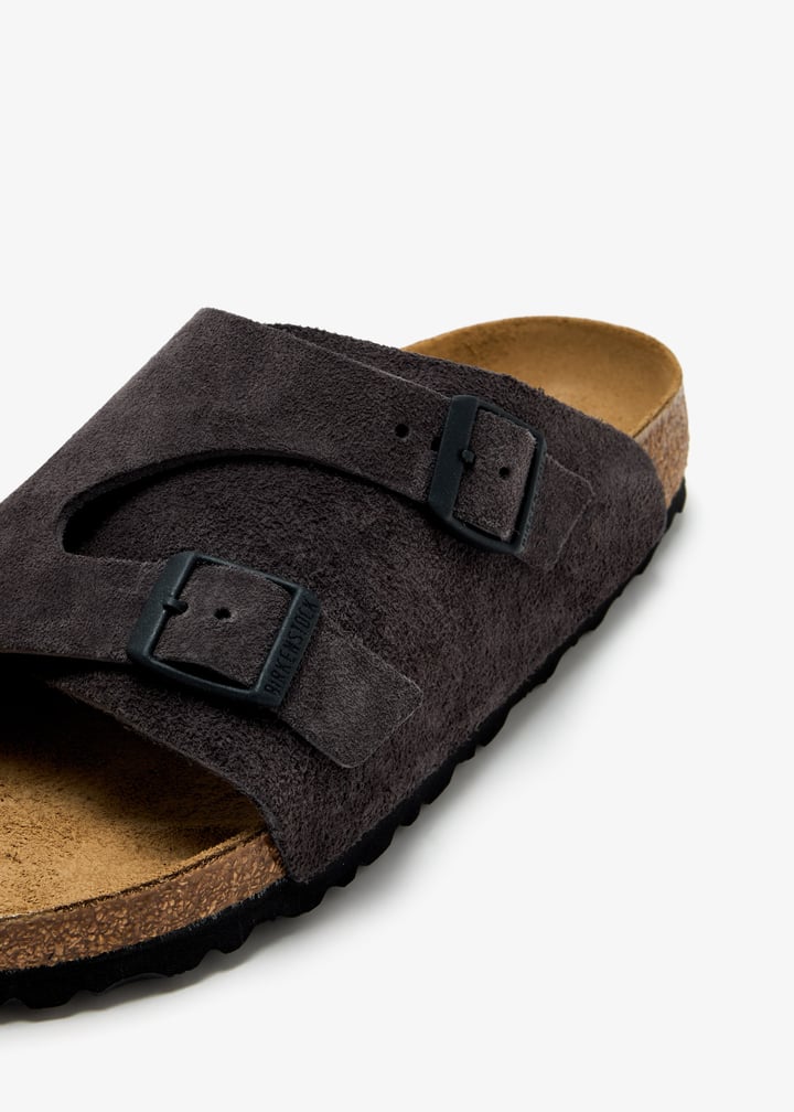 靴 BIRKENSTOCK Zurich Narrow 43 28cm Zürich Suede Leather Charcoal | BIRKENSTOCK