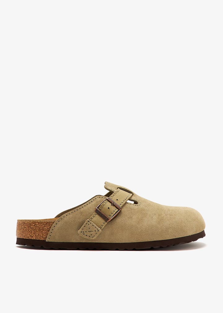 Birkenstock Boston regular-width clogs for Men - Khaki in