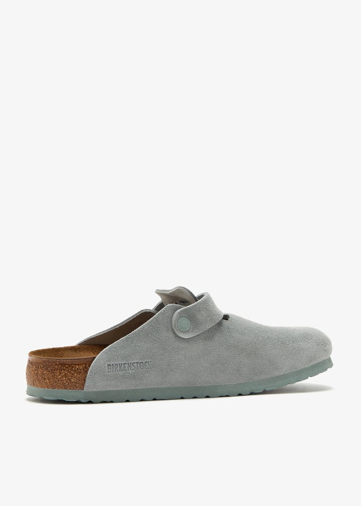 Birkenstock Boston regular-width clogs for Men - Grey in UAE