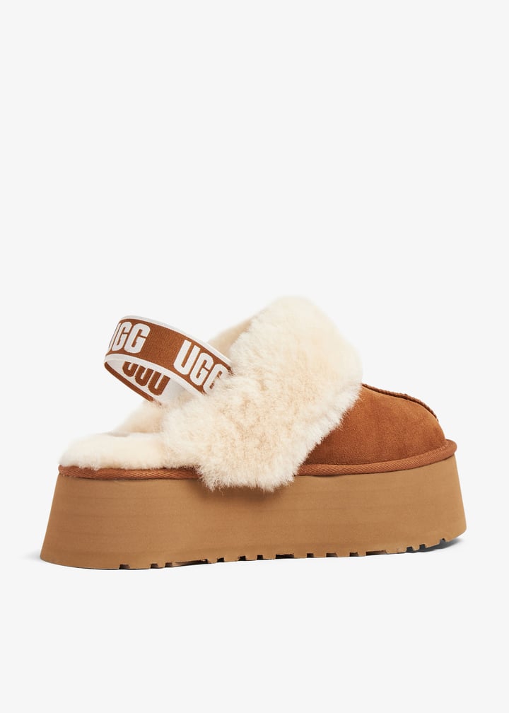 UGG Funkette slippers for Women - Brown in UAE | Level Shoes