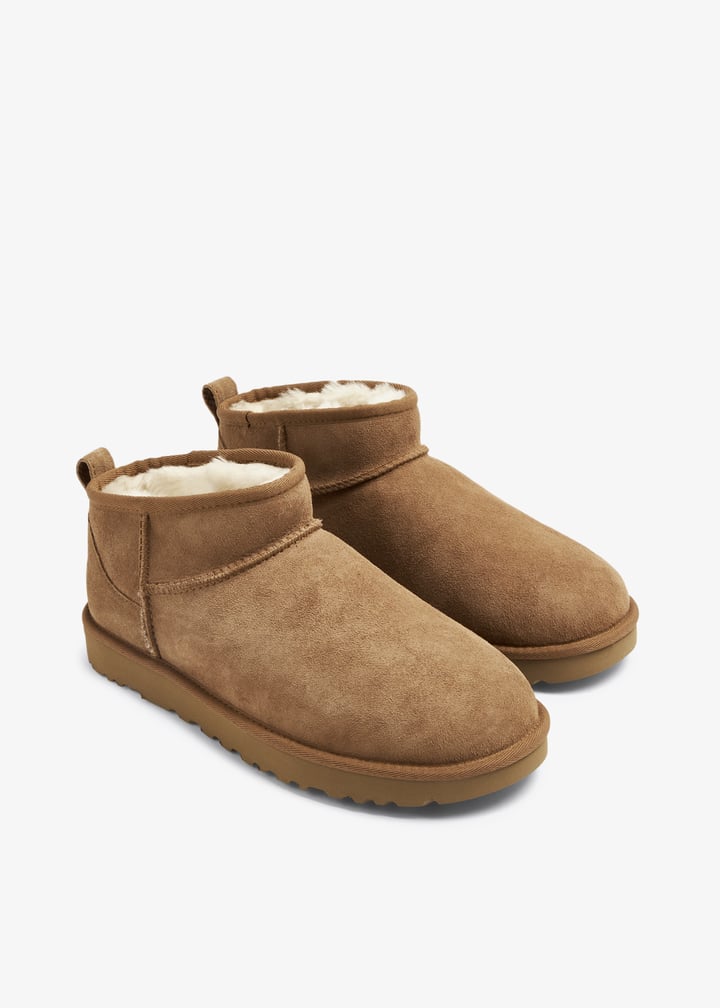 【送料&関税込】UGG ultra Mini Brown Boots In Suede Woman Women's Classic Ultra Mini Boot | UGG®