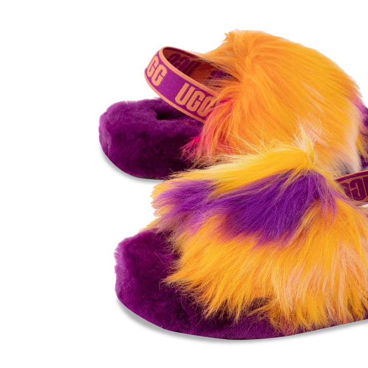 UGG Fluff Yeah slide sandals for Girl Purple in UAE Level Shoes