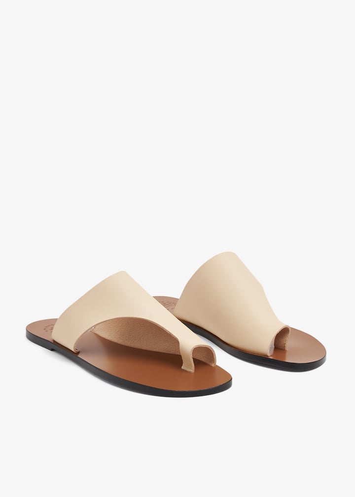 ATP Atelier Rosa flat sandals for Women - Beige in UAE | Level Shoes