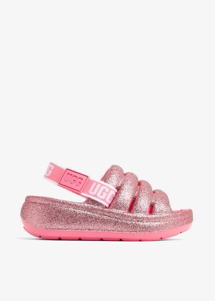 Pink Uggs Slide Sandals UGG Sport Yeah Slide Sandals For Baby Pink