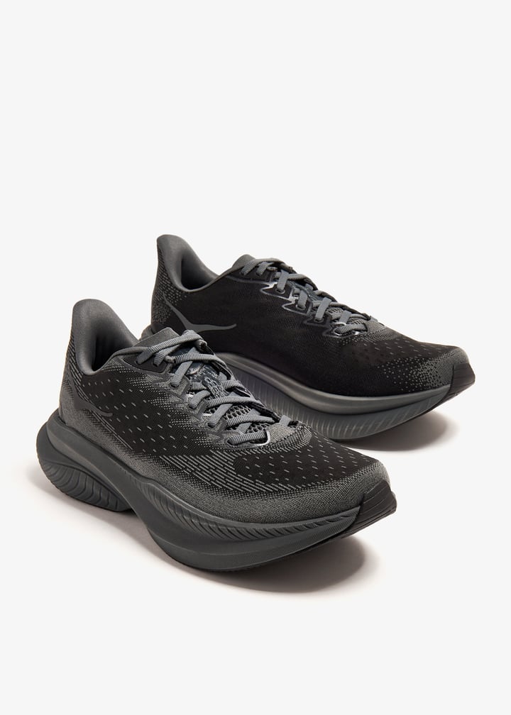 ☆HOKA☆ Women's Mach 6 LA Black Black 1164033BBLC 1164033-B Hoka W Mach 6 LA Black/Black – ESSXNYC