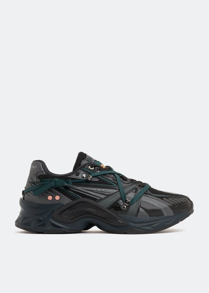【関税込み】Andersson Bell カーキ＆ブラック Flow スニーカー Andersson Bell Black Flow Sneakers Andersson Bell