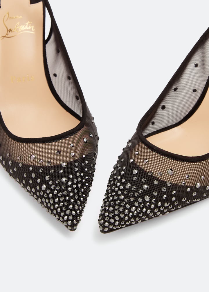 Christian Louboutin Follies Strass 70 Sling pumps for Women