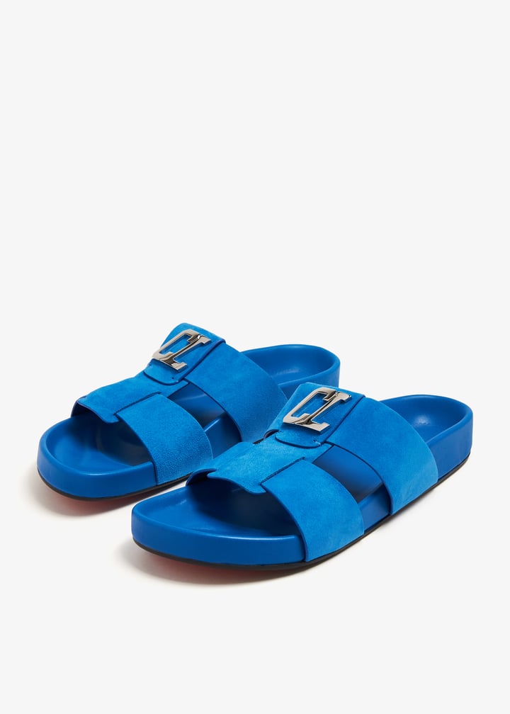 Christian Louboutin Dhabubizz sandals for Men - Blue in UAE