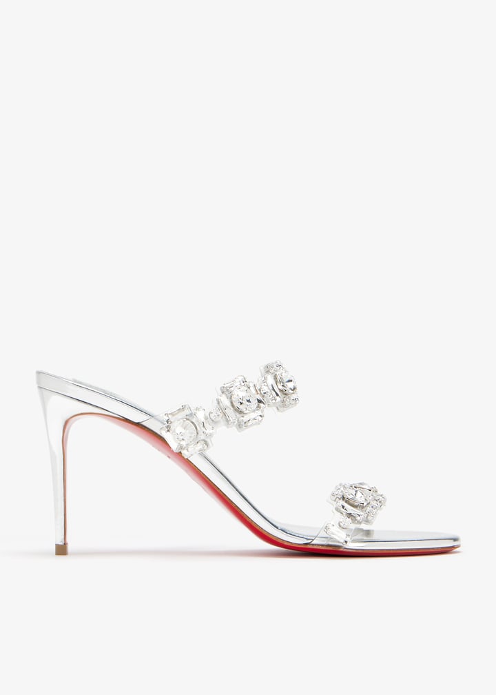 Christian Louboutin Just Jewel 85 sandals for Women - Silver