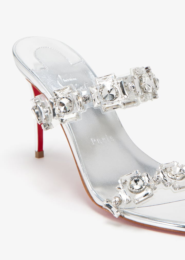 Christian Louboutin グログラントリム ベルベットスニーカー Christian Louboutin グログラントリム ベルベットスニーカー