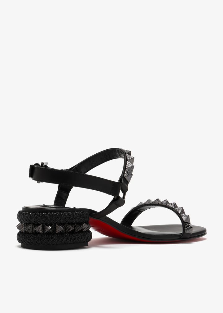 Christian Louboutin Pyrasand 30 sandals for Women - Black in