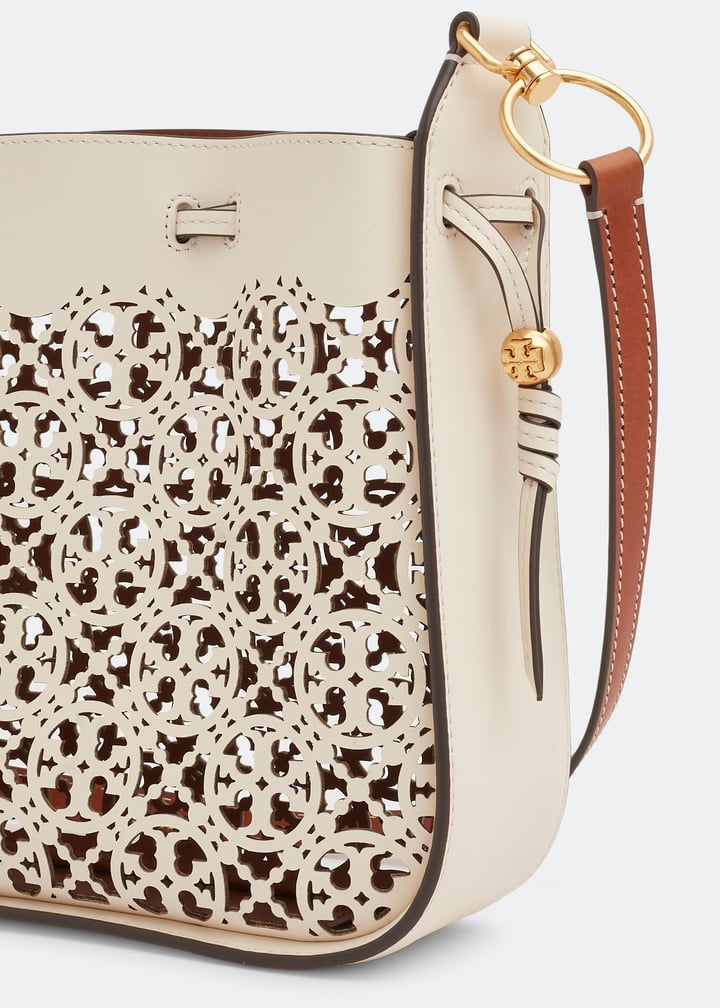 Tory Burch Laser-cut bell bag for Women - White in UAE