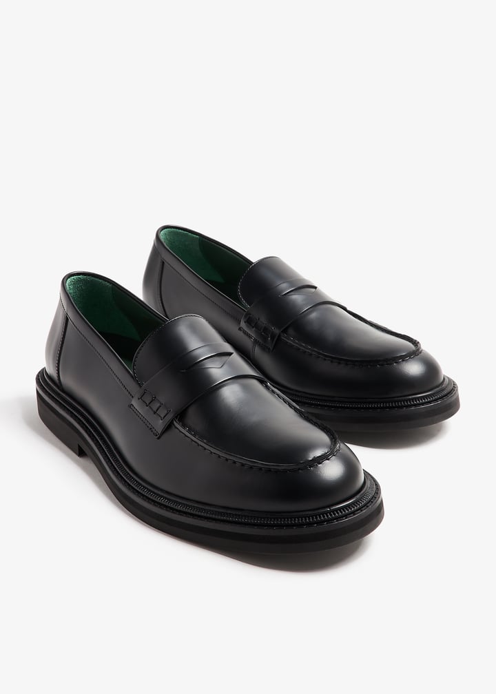 VINNY's Vinnee penny loafers for Men - Black in USA | Level VINNY's Vinnee penny loafers for Men - Black in USA | Level