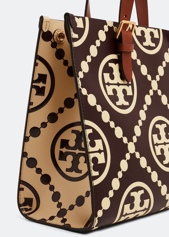 Tory Burch T monogram embossed small tote bag for Women
