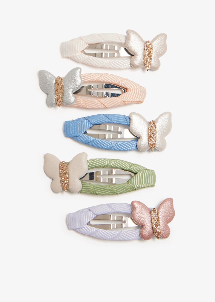 Mimi & Lula Pastel Butterfly mini clips for Girl - Multicolored in UAE ...