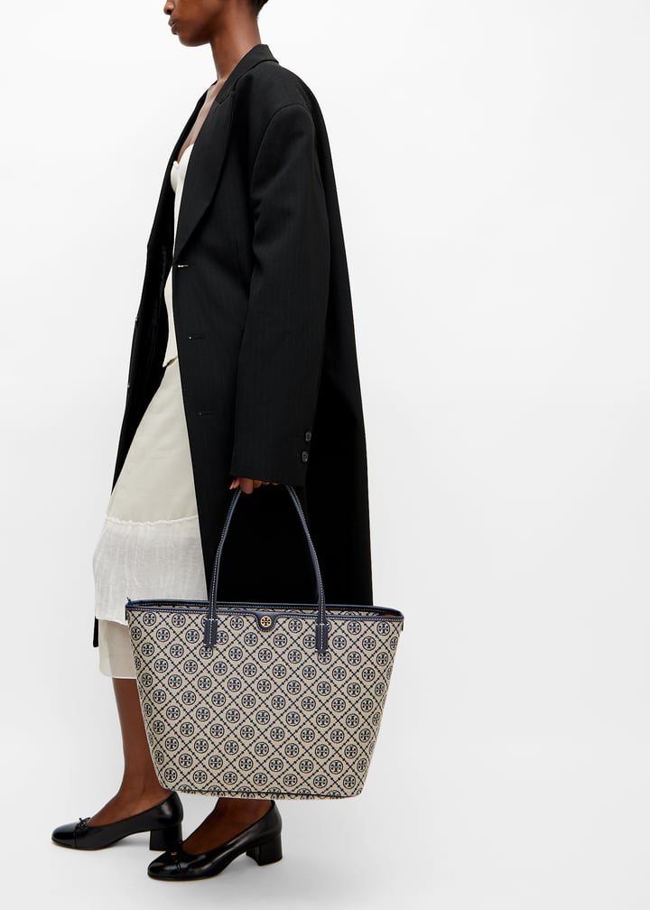 トートバッグ Tory Burch Borsa Shopping T Monogram Con Zip T Monogram Zip Tote: Women's Designer Tote Bags | Tory Burch