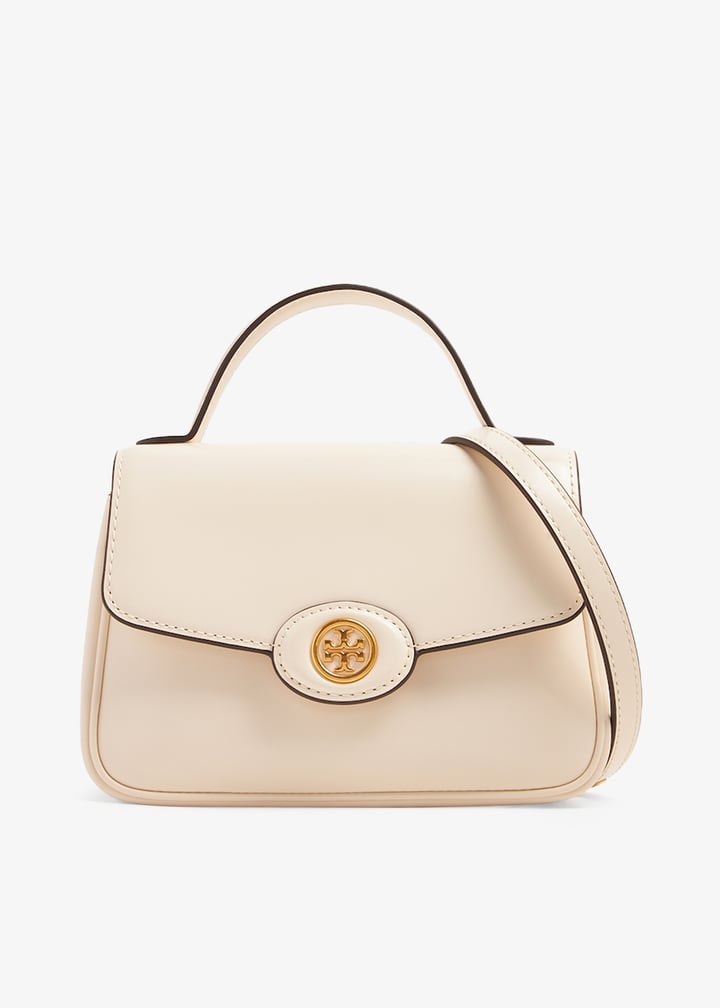 Tory Burch Small Robinson Spazzolato bag for Women - White