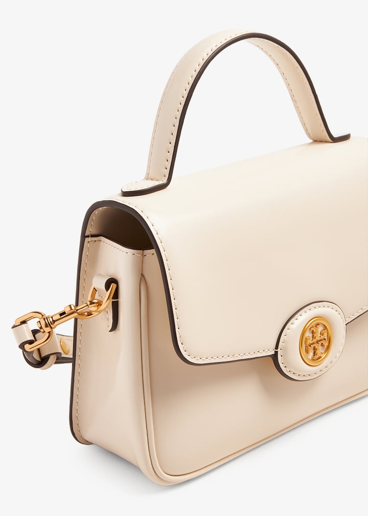 Tory Burch Small Robinson Spazzolato bag for Women - White