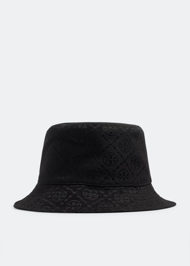 Tory Burch T Monogram bucket hat for Women - Black in UAE