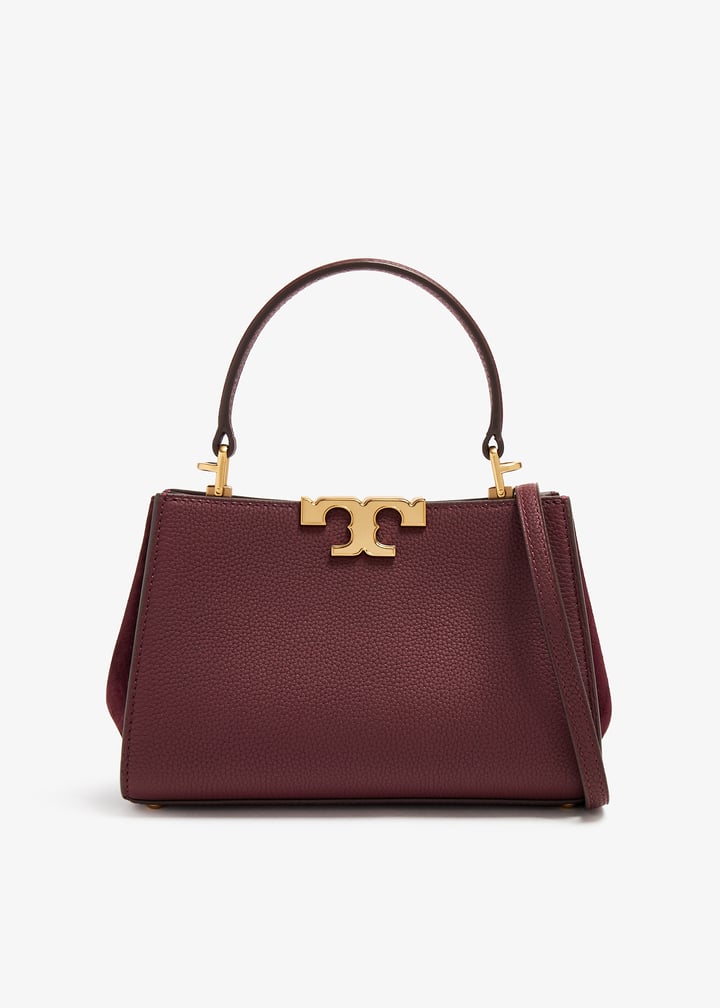 Tory Burch Mini Eleanor satchel for Women - Burgundy in UAE
