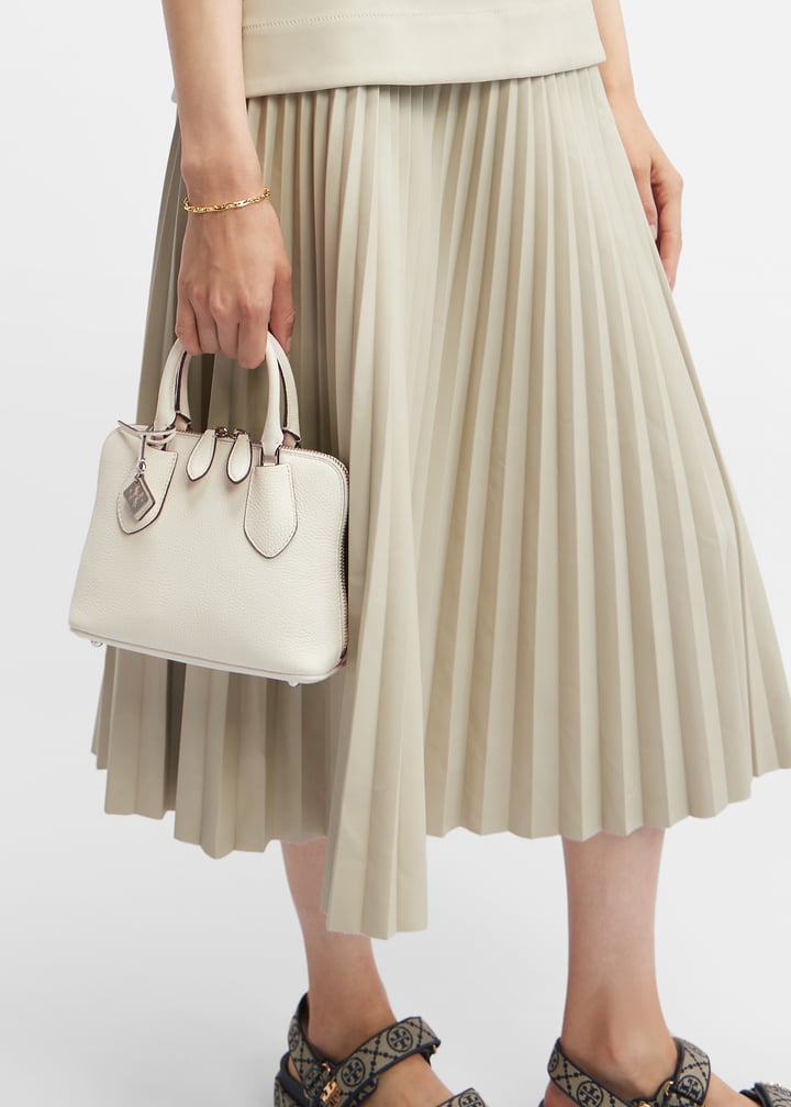 Tory Burch Mini Swing satchel for Women - White in Qatar