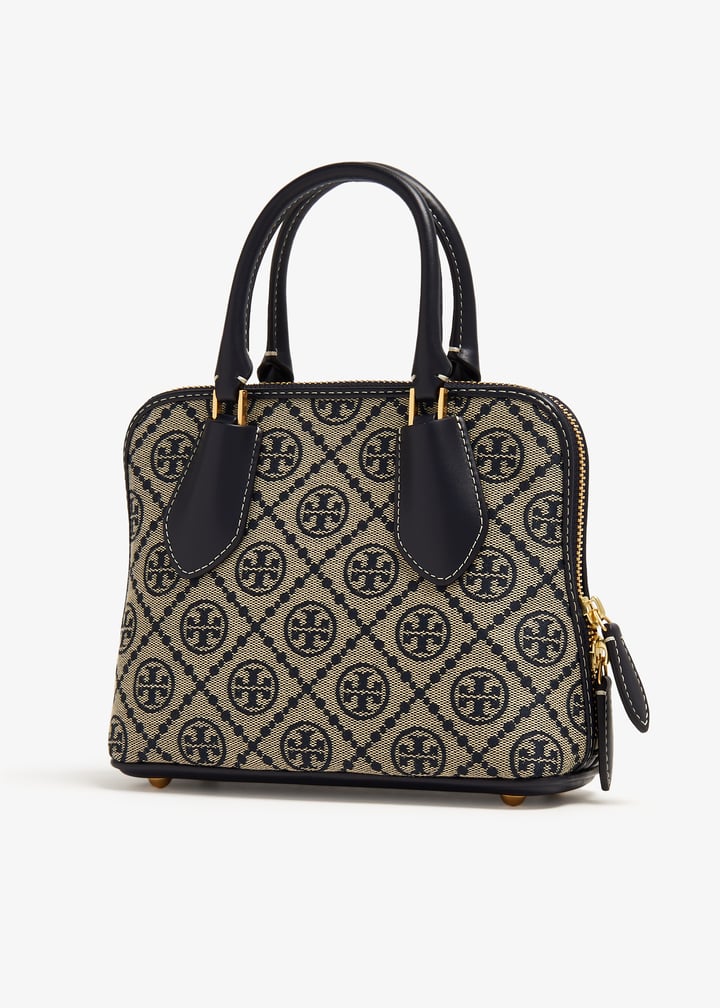 Tory Burch Mini T Monogram Swing satchel for Women - Blue in