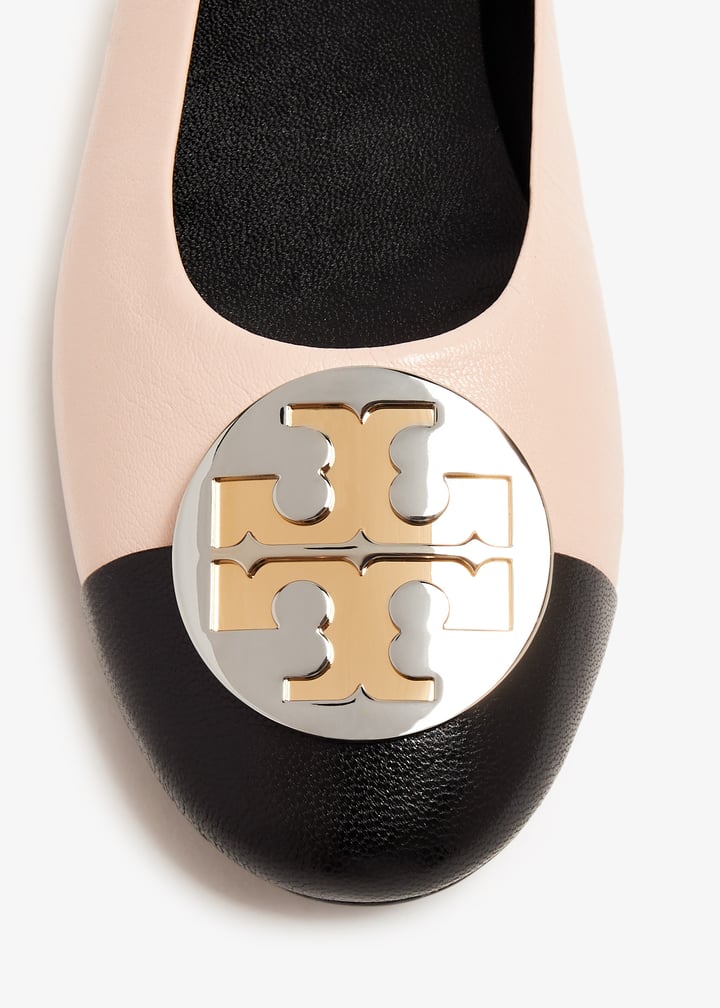 Tory Burch Claire Cap-toe ballet flats for Women - Pink in