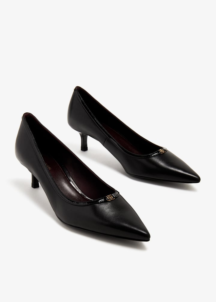 TORY BURCH エンホスロコティテルヘルト 1510350 001 Tory Burch Double T Buckle pumps for Women - Black in UAE