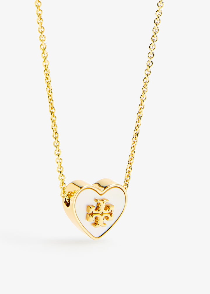 Tory Burch Kira Heart pendant necklace for Women - Gold in