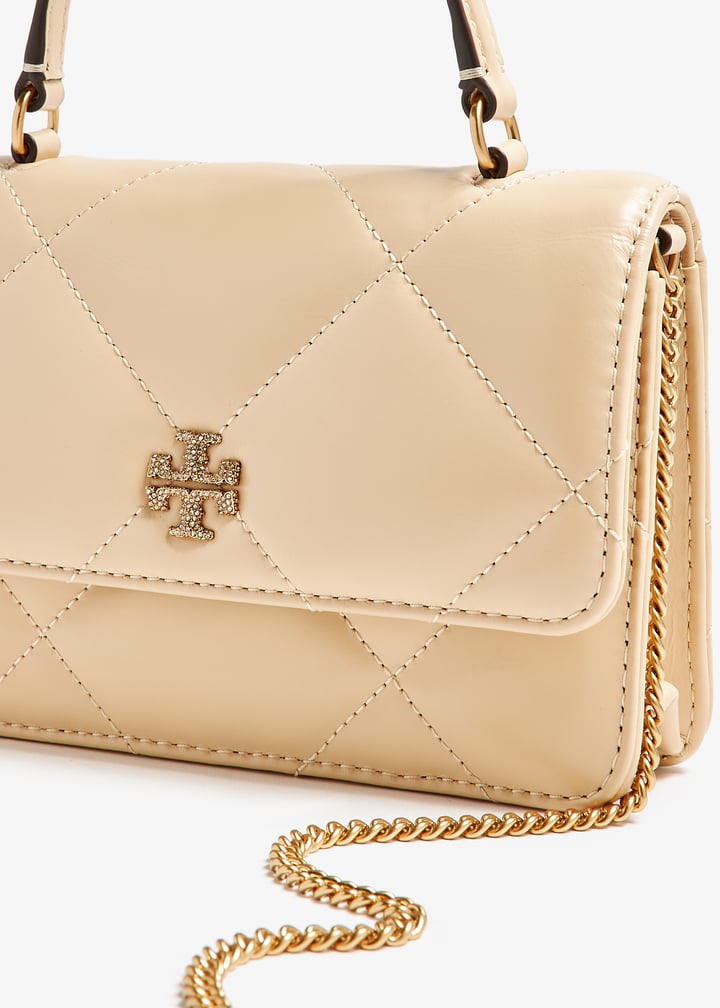 Tory Burch Kira mini top-handle chain wallet for Women Tory Burch Kira mini top-handle chain wallet for Women