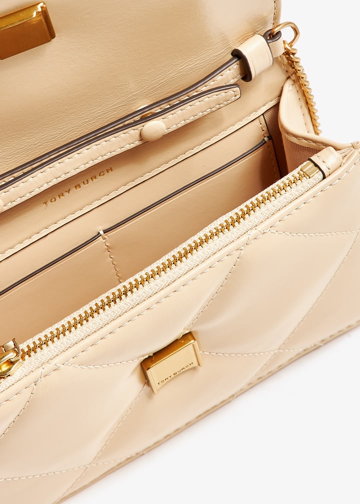 【関税&送料込】Tory Burch Kira Chain Wallet TORY BURCH - Kira Charm Diamond Quilt Chain Wallet bag