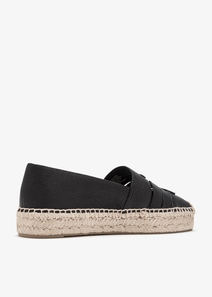 フラットシューズ TORY BURCH Woman Espadrilles Black 161758 006 Tory Burch Black patchwork espadrilles - Black - Women