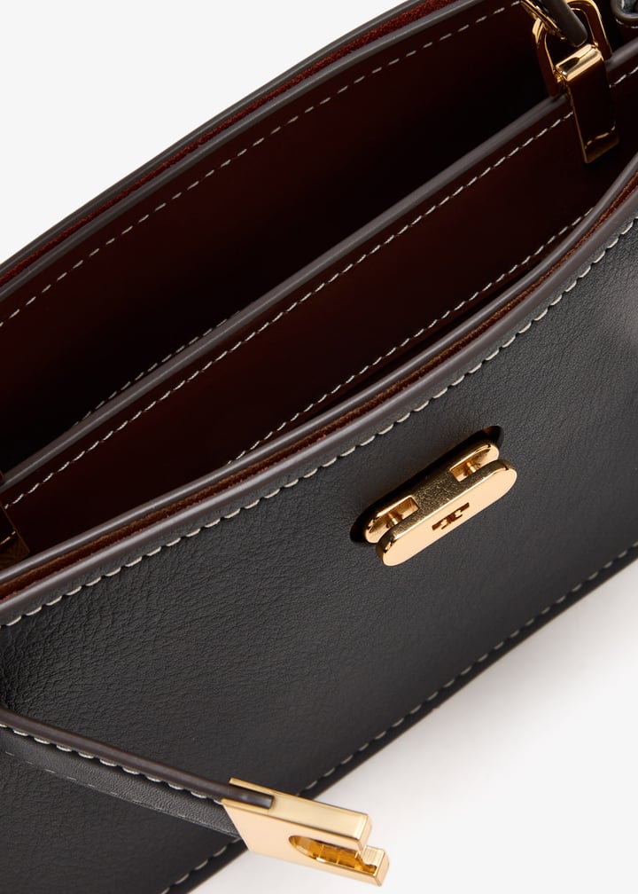 Tory Burch Lee Radziwill Petite bag for Women - Black in UAE