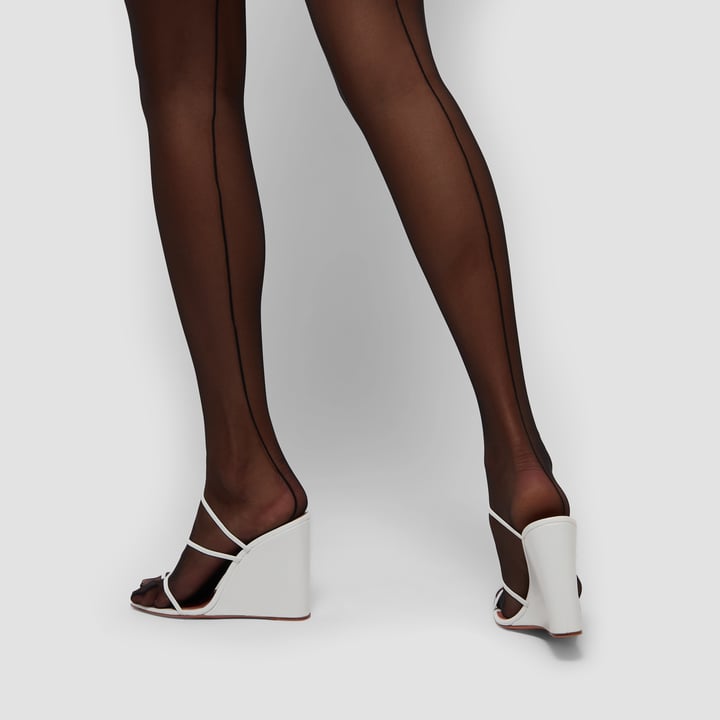 Wolford x Amina Muaddi thong tights for Women - Black in KSA