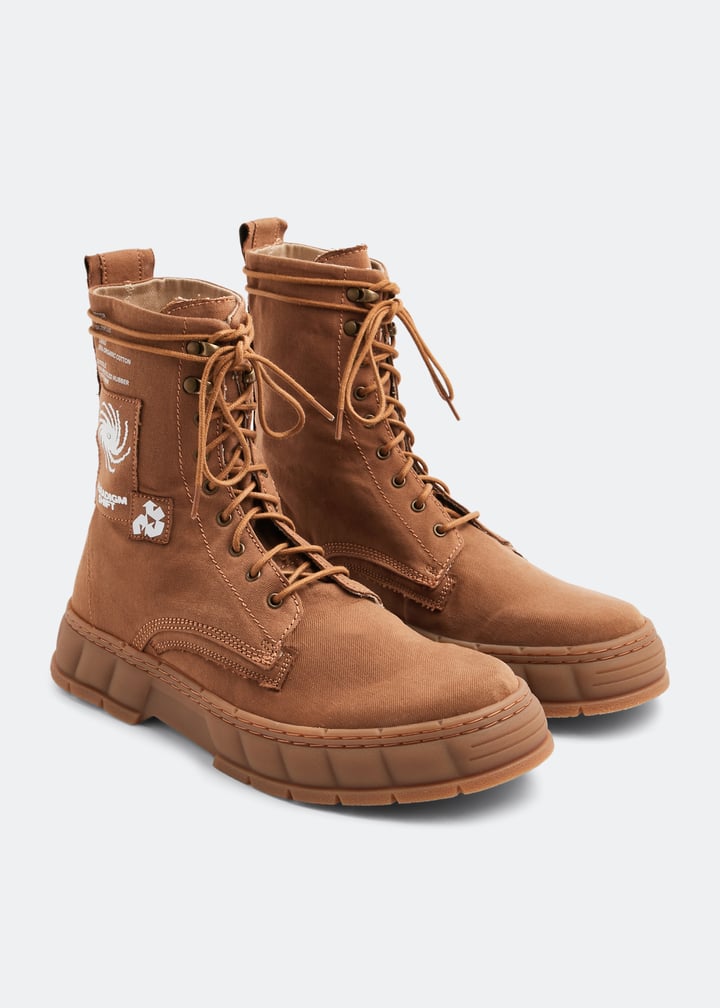 Viron 1992 Surplus boots for Men - Brown in UAE | Level Shoes