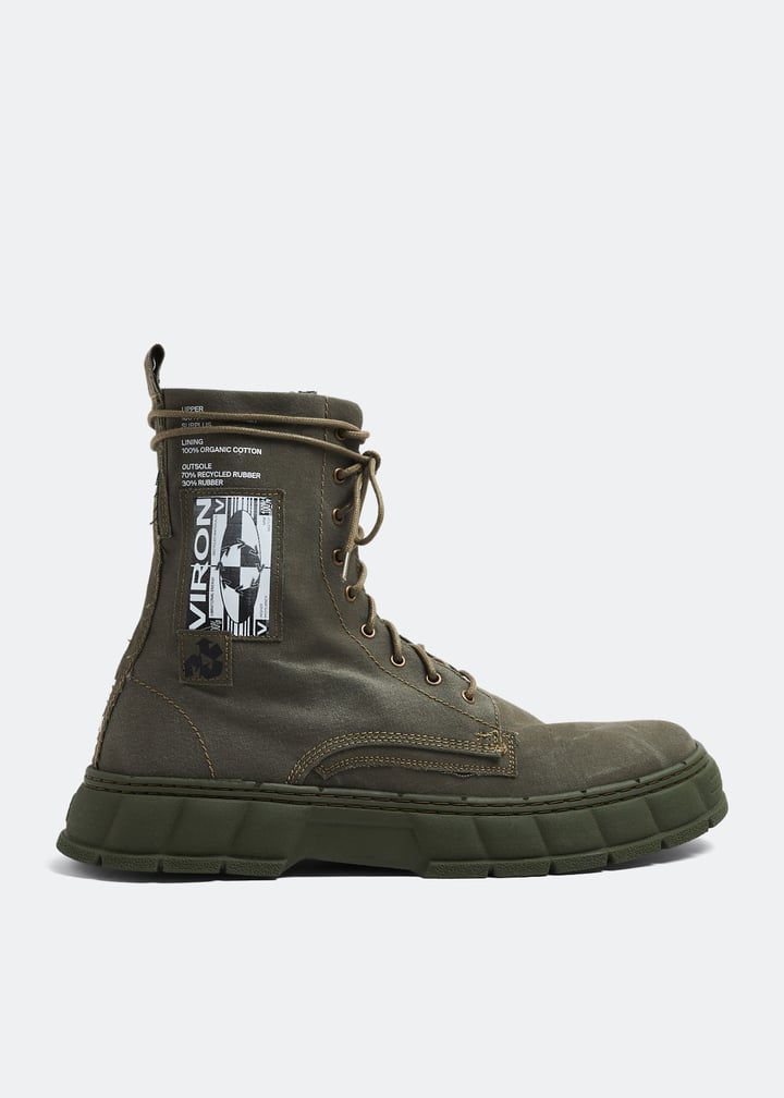 Viron 1992 Surplus boots for Men - Green in UAE | Level Shoes