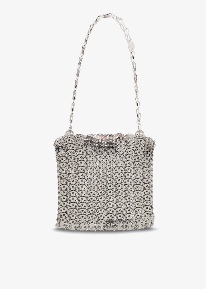 Rabanne Iconic 1969 pochette bag for Women - Silver in KSA
