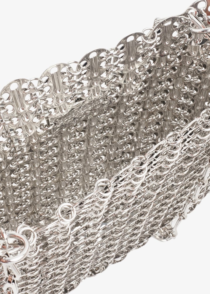 バッグ・カバンその他 Rabanne 19ESS0007MET001 Iconic silver 1969 bag – Rabanne