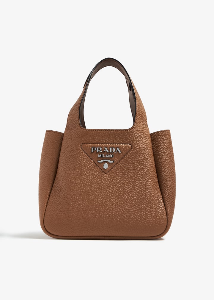 Prada Leather mini bag for Women - Brown in UAE | Level Shoes