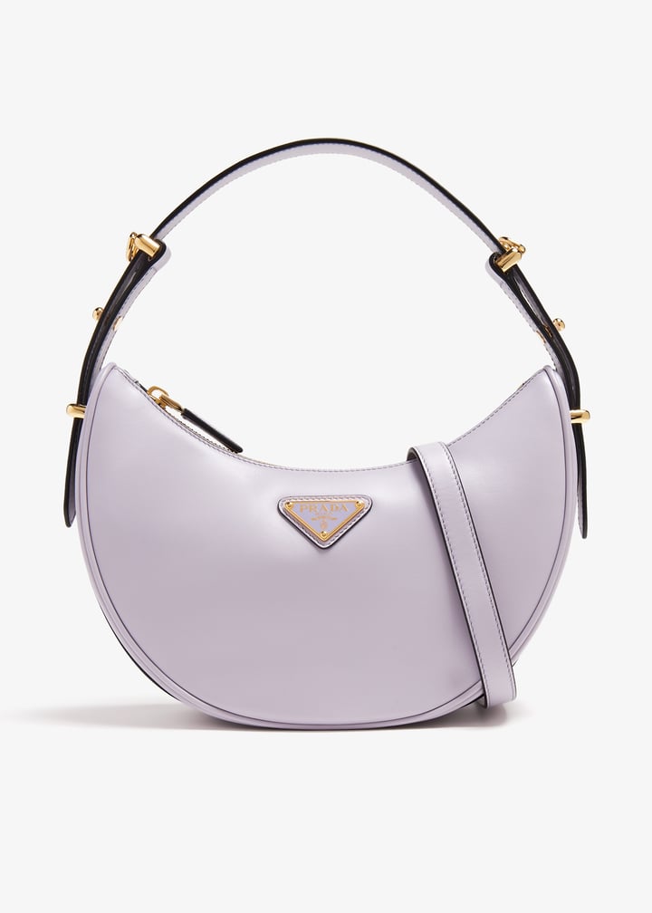 prada purple shoulder bag