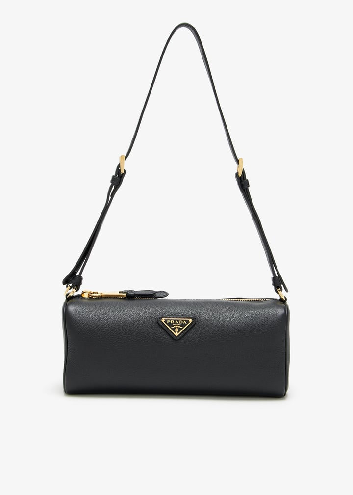 Prada Leather shoulder bag for Women - Black in UAE | Level Shoes