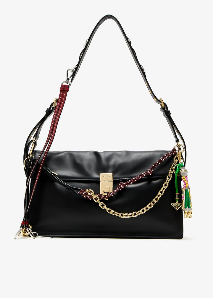 【VIP価格】PRADA Large Soft Sound Shoulder Bag Prada Soft Sound Large Leather Shoulder Bag | Saks Fifth Avenue