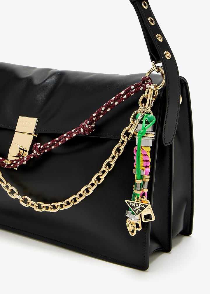 Prada Soft Sound large leather shoulder bag for Women