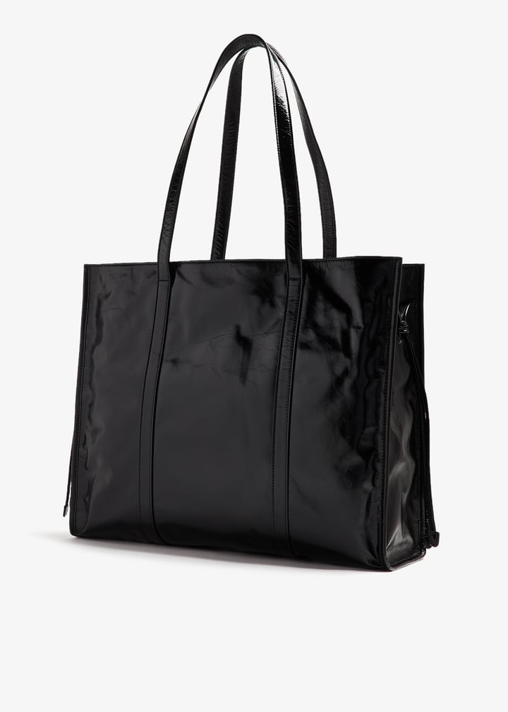Prada Large leather tote bag for Women - Black in UAE