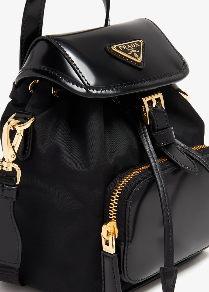 Prada Small Re-Nylon backpack for Women Black in UAE Level Shoes