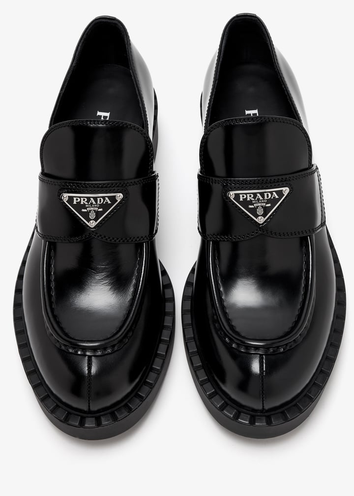 【正規品】PRADA Chocolate Brushed Loafers 7.5 s-l400.jpg