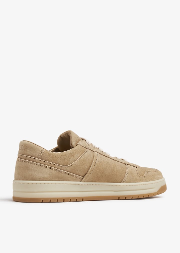 スニーカー PRADA Women Sneakers 1E792MFDD30038 F0304 AVORIO Beige WMNS) PRADA Downtown Leather Sneakers 'Beige