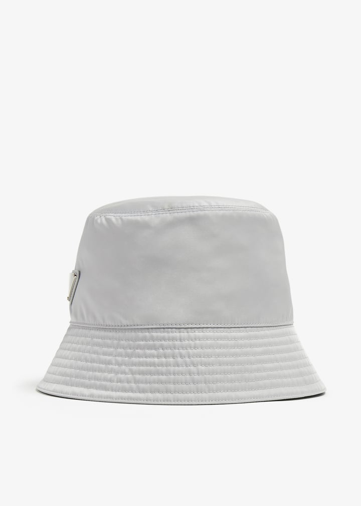 Prada Re-Nylon bucket hat for Women - Grey in UAE | Level Shoes