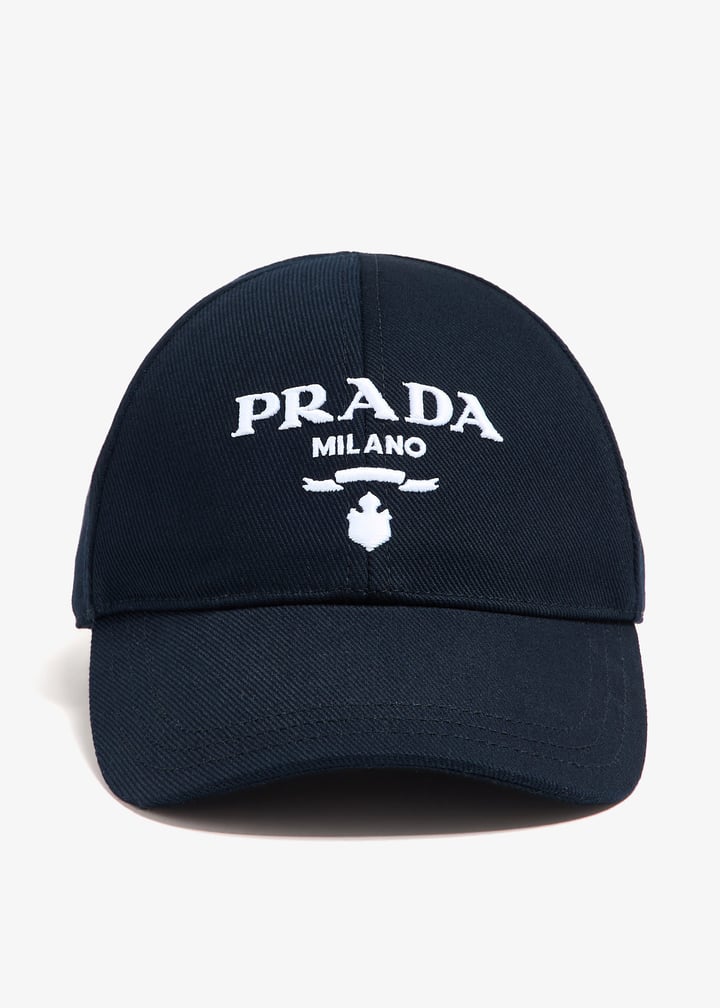 Prada Drill baseball cap for Women - Navy in UAE | Level Shoes