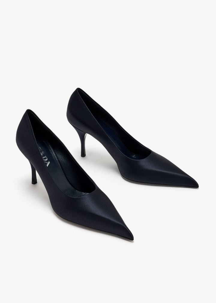 Prada Satin pumps for Women - Navy in UAE | Level Shoes